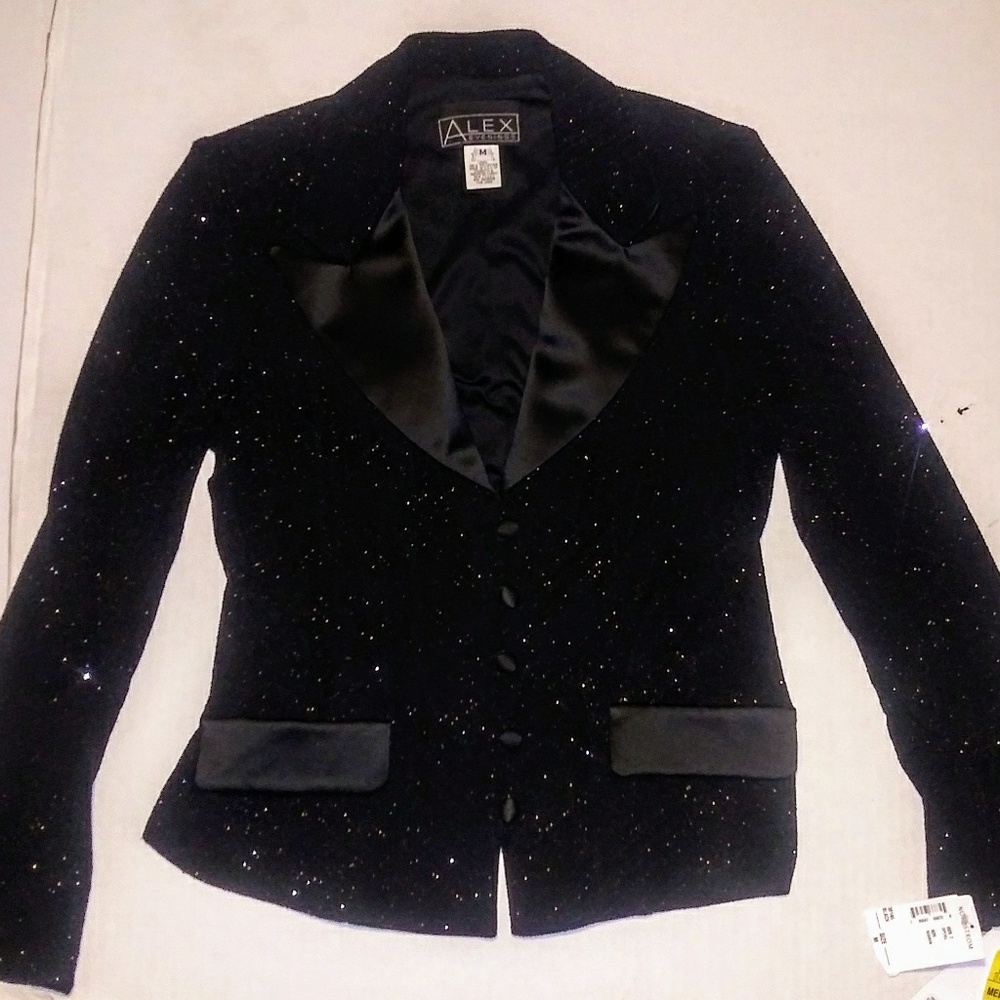 Alex Evenings, Formal Ladies Glitter Embellished T